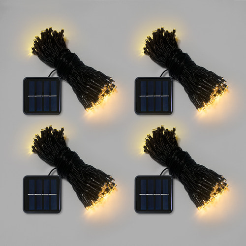 어반 LED 태양광정원등 스트링라이트[웜화이트] 본품 4개세트